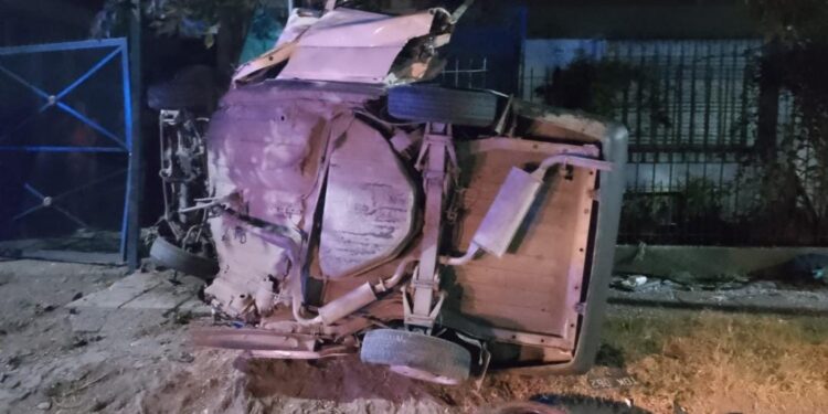 Claypole: un muerto y tres heridos en un impactante choque