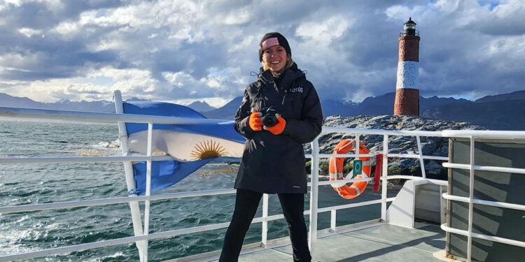 Es de Temperley, vive en Ushuaia y le puso un nombre muy particular a una ballena