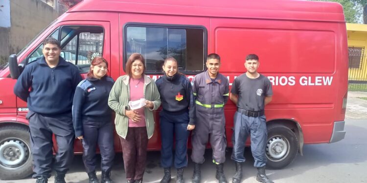 Los bomberos de Glew lanzaron una campaña para sumar socios