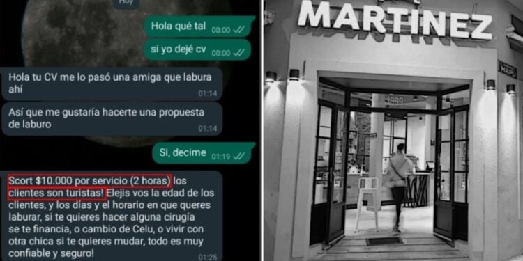 Fue a buscar trabajo a una reconocida cafetería y dieron su currículum a una red de trata