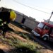 Rescataron a un perrito de un conducto pluvial en Longchamps