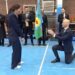 Es de Adrogué y se la jugó para pedirle casamiento en pleno torneo de taekwondo