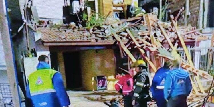 San José: explotó una casa por un escape de gas y hay un herido grave