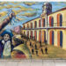 Pintaron en Calzada un mural en homenaje a los patriotas de la Revolución de Mayo