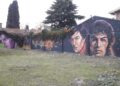 Pintaron en Burzaco un mural en homenaje a Sandro