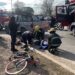 Un ciclista fue atropellado por un auto en Longchamps