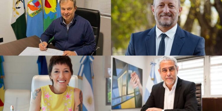 Intendentes del sur: quiénes van por la reelección y quiénes eligieron otros lugares