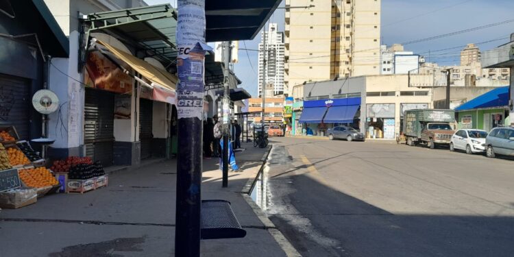 El paro de colectivos se sintió fuerte en los barrios del sur