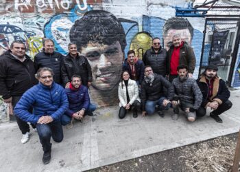 ¿Quiénes son las figuras de Brown forman del «Pasaje de los artistas» de Adrogué?