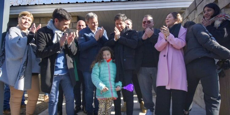 Kicillof, Cascallares y Fabiani inauguraron en Don Orione la Casa de la Cultura «Luis Sandrini»