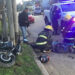 Dos heridos tras un choque entre motos en Longchamps