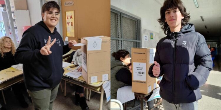PASO 2023 y dos jóvenes que votaron por primera vez: «La política es una hermosa herramienta de transformación»