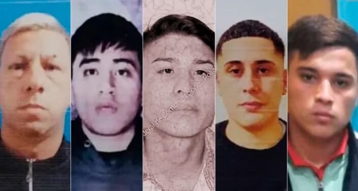 Solano: tras un robo detienen a 6  delincuentes, uno de ellos fugado hace días de una comisaría