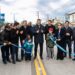 Massa inauguró en Glew el histórico asfalto de una avenida y un parque en Claypole
