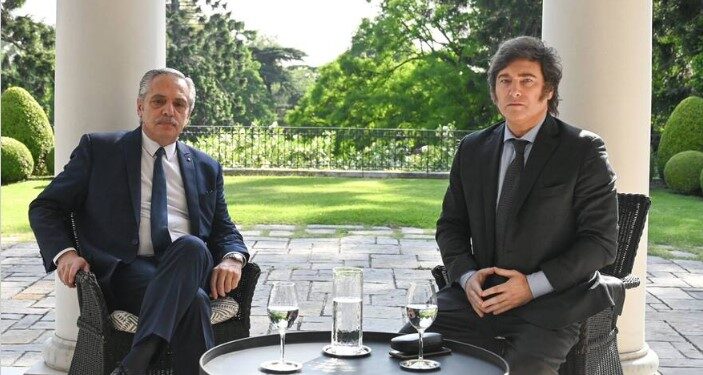 Alberto y Milei se reunieron en Olivos y empezó la transición