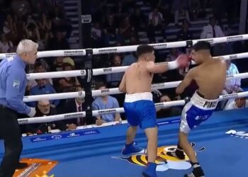 Jeremías Ponce volvió al ring con un nocaut luego de nueve meses