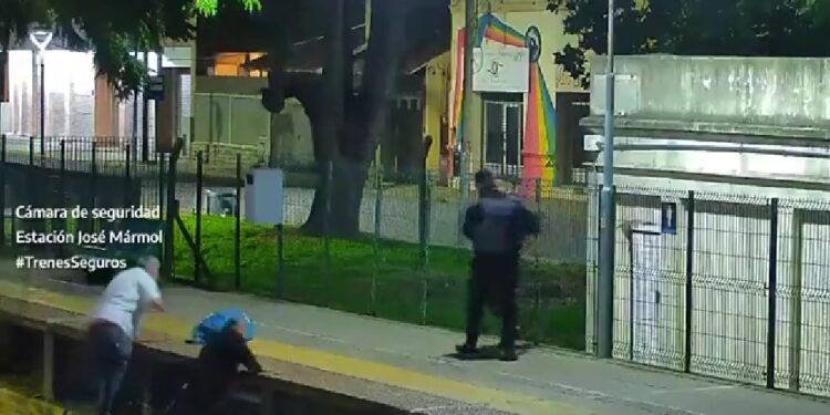 Detuvieron a un sujeto que robaba cables en la estación de José Mármol