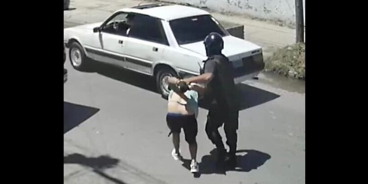 Los vieron por las cámaras y capturaron a tres delincuentes en Glew