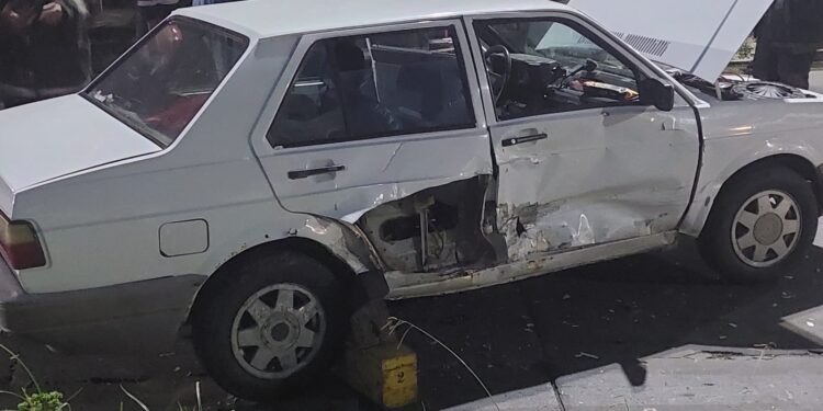 Persecución, choque y un herido en Burzaco