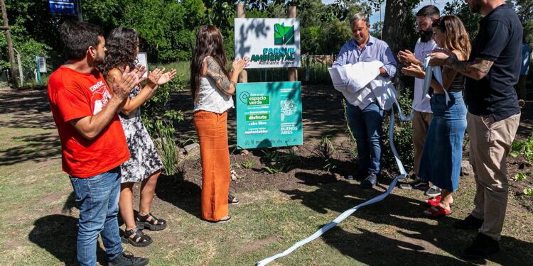 Ministro Rivadavia: inauguraron un parque ambiental y presentaron los nuevos camiones para residuos reciclables