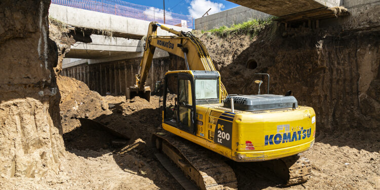 Histórico: abrieron el túnel de la ruta 4 por debajo de la rotonda Los Pinos