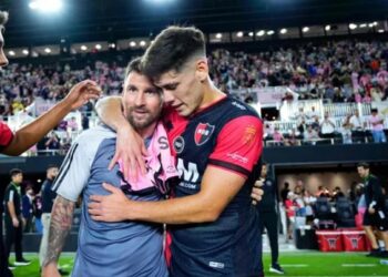 El joven de Burzaco y ex jugador de Temperley que le hizo un gol al equipo de Messi