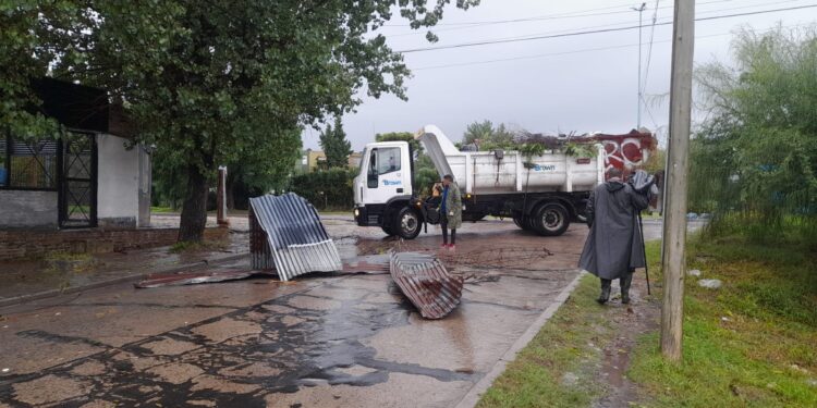 Temporal y después: fuertes vientos y casi 100 milímetros de lluvia