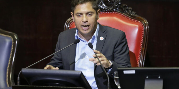 Kicillof abrió las sesiones en el Congreso y le pidió a Milei que retome las 900 obras frenadas