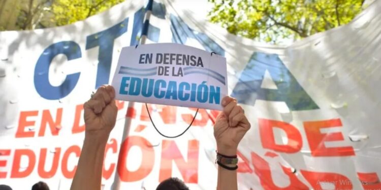 Ctera realizará mañana un paro nacional docente contra el ajuste en la educación pública