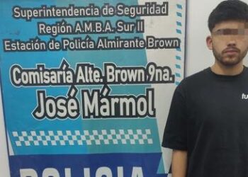 Detienen al hijo de un concejal de Varela de Milei por el robo a una anciana en José Mármol