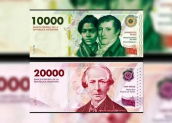 Ya circula el nuevo billete de $10.000: cómo detectar uno falso