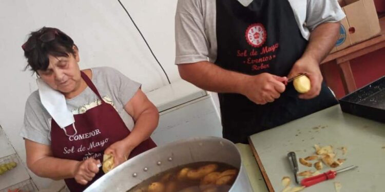El drama de un comedor de Calzada porque  el Gobierno de Milei se niega a entregar los alimentos