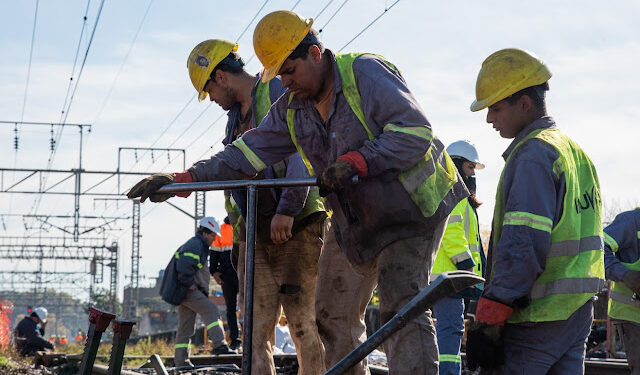 Avanzan los trabajos para normalizar la circulación en la línea Roca