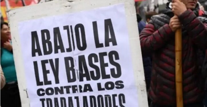 Ley Bases: vigilia, una gran marcha y final abierto en la previa a la votación