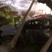 Burzaco: chocó contra una casa, rompió la casilla de gas y casi provoca una tragedia