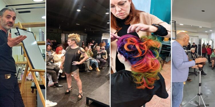 Llega a Adrogué una masterclass de peluquería con reconocidos estilistas de la región