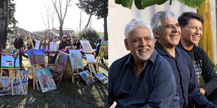 Fiesta de la primavera en Glew: Peteco Carabajal y el clásico concurso de manchas