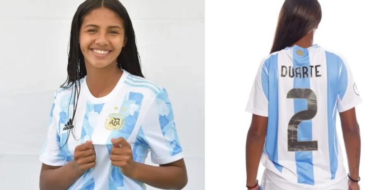 Camila Duarte: de Burzaco a representar a la Argentina en el Mundial de Fútbol Sub 20
