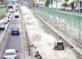 Por obras, cerraron totalmente el paso bajo a nivel de Temperley
