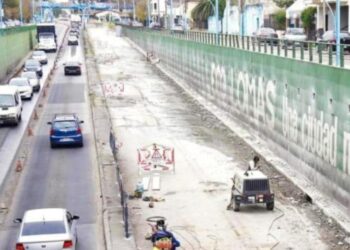 Por obras, cerraron totalmente el paso bajo a nivel de Temperley