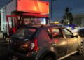 Burzaco: dos heridos en un choque entre un camión y un auto