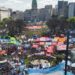 Una multitud marchó contra la decisión de Milei de dejar sin financiamiento a las universidades
