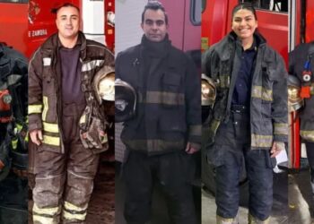 El dramático momento en que los bomberos de San José salvan a un bebé  que se asfixiaba