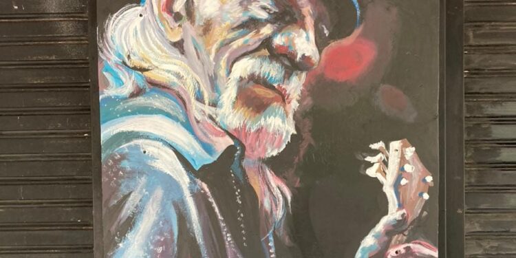 Con un mural en Burzaco, homenajean a Willy Quiroga, pionero del rock argentino