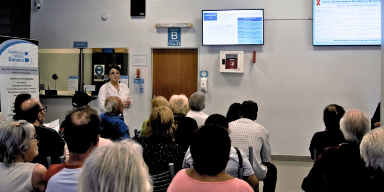 El Sanatorio Modelo Burzaco realizó una jornada de concientización sobre el VIH