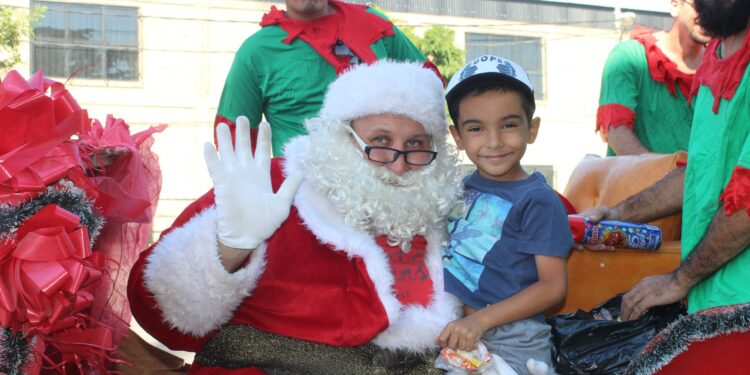 Llega la Navidad y Papa Noel estará de recorrida por la región