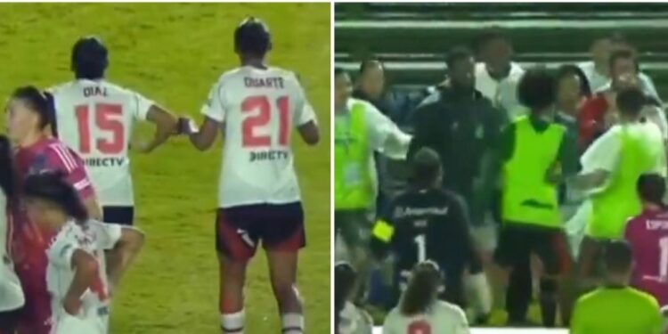 Detuvieron a cuatro jugadoras de River en Brasil por gestos racistas