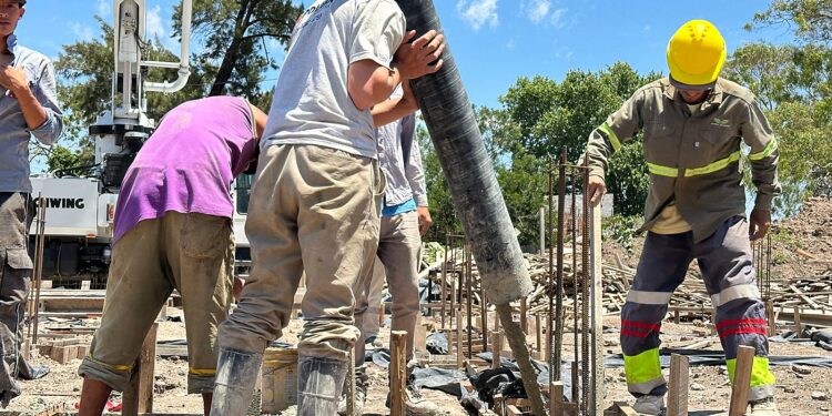 Mármol: construyen 88 viviendas sociales en un nuevo barrio