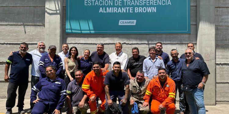 Cascallares y «Chiqui» Tapia recorrieron la CEAMSE de Burzaco