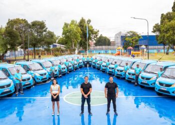 Lanús suma 18 camionetas nuevas para tareas de higiene en los barrios